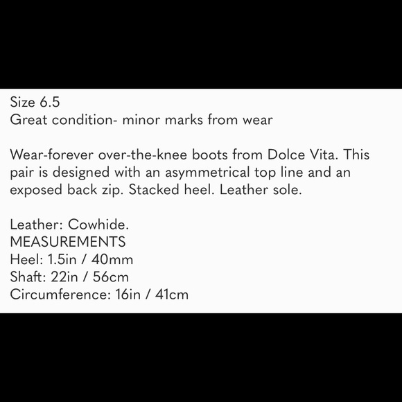 Dolce Vita Daroda Tall Boots Black Leather - Picture 2 of 10